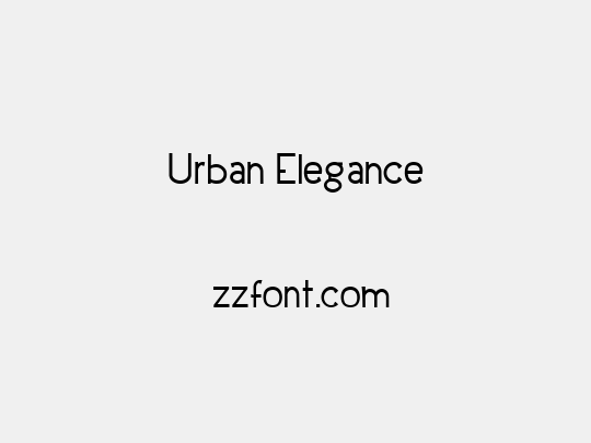 Urban Elegance