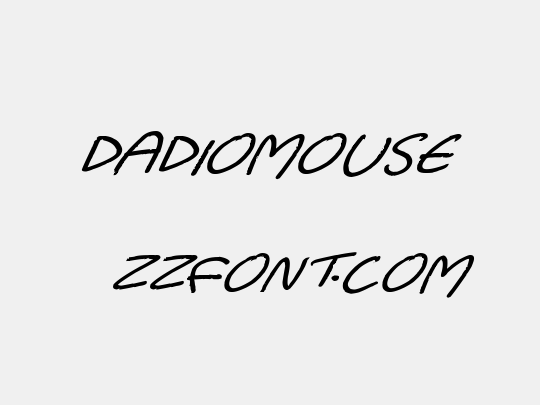 Dadiomouse