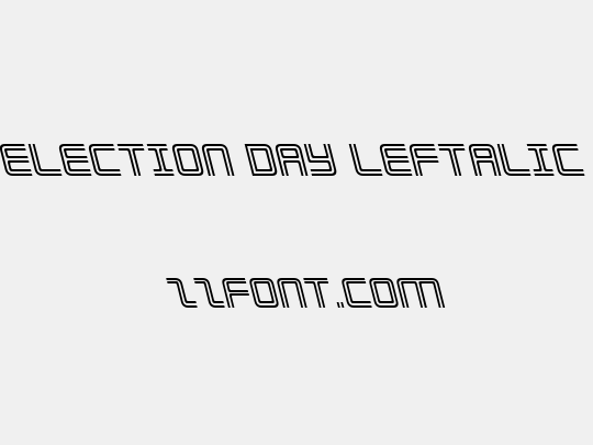 Election Day Leftalic