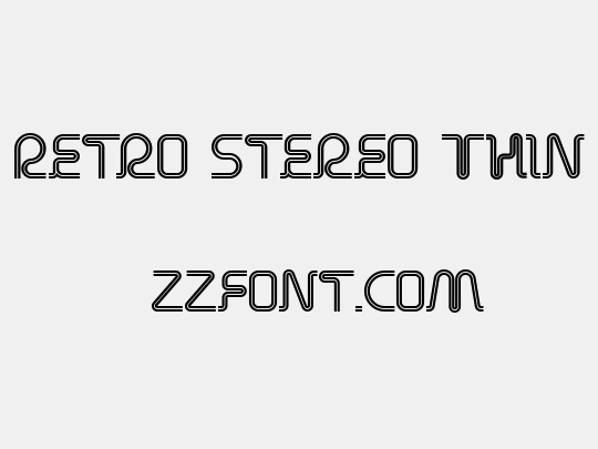 Retro Stereo Thin