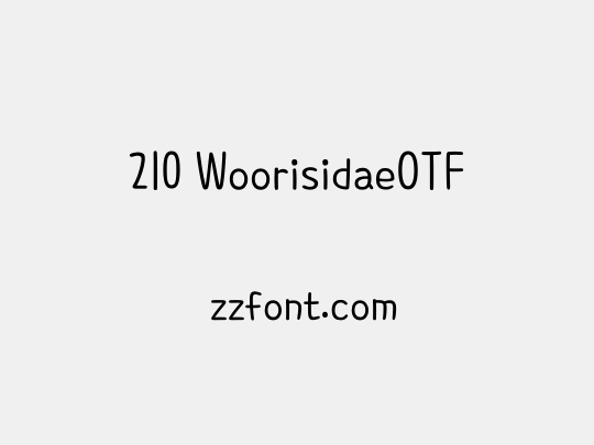 210 WoorisidaeOTF