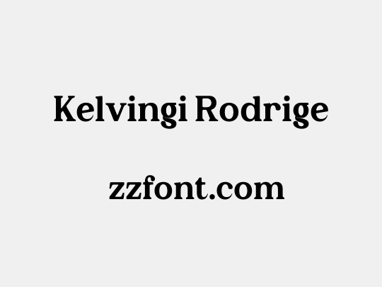 Kelvingi Rodrige