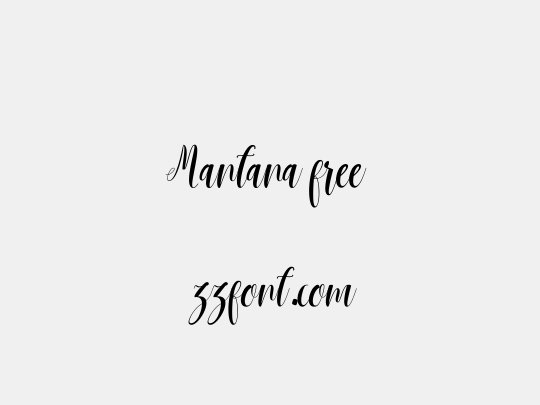 Mantana free