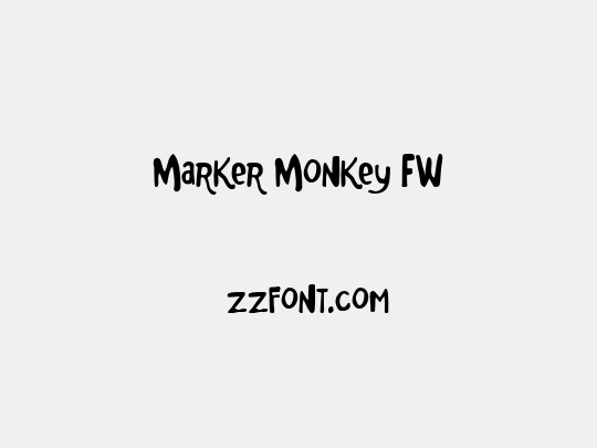 Marker Monkey FW