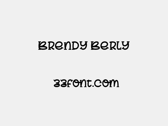 Brendy Berly