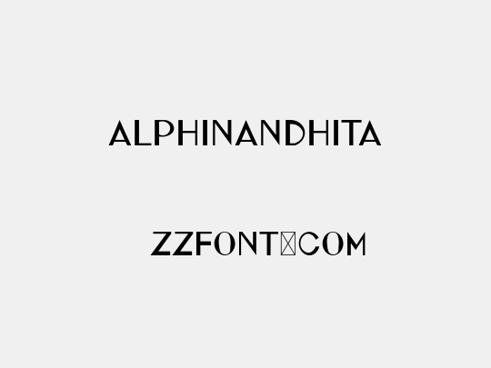 ALPHINANDHITA