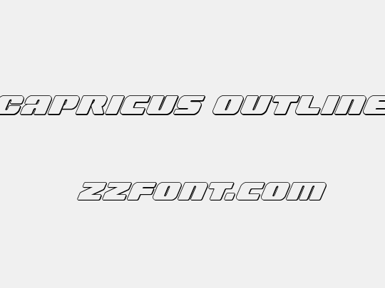 Capricus Outline