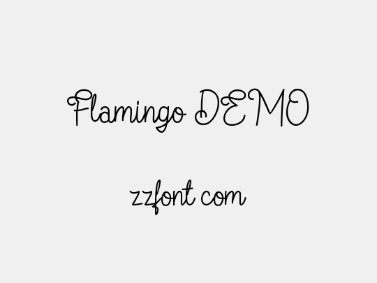 Flamingo DEMO
