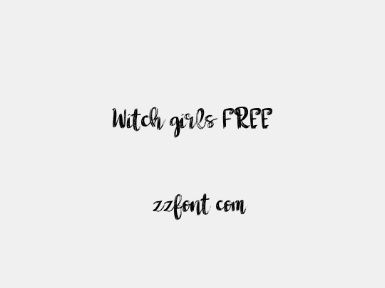 Witch girls FREE