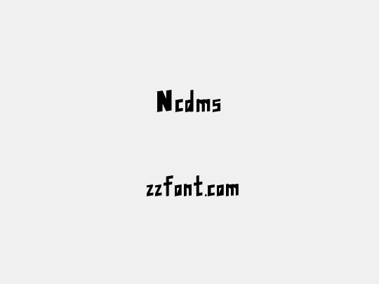 Ncdms