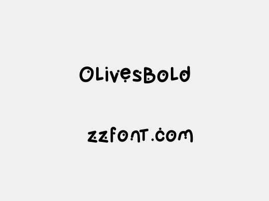 OlivesBold