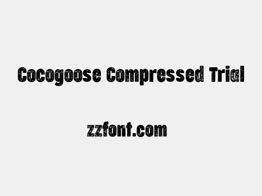 Cocogoose Compressed Trial