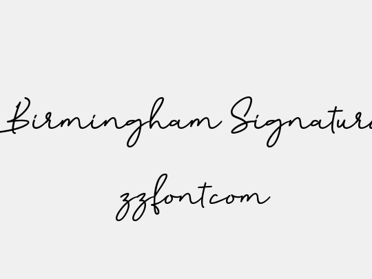 Birmingham Signature