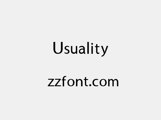 Usuality