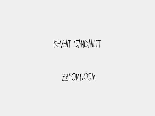 Keveat sandaalit