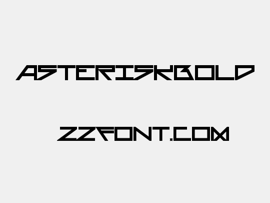 AsteriskBold
