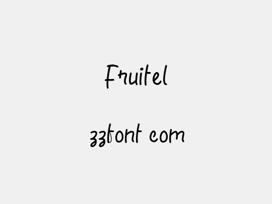 Fruitel