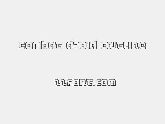 Combat Droid Outline