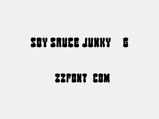 Soy Sauce Junky__G