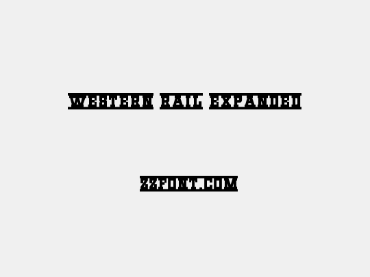 Western Rail Expanded