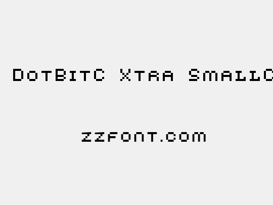 AuX DotBitC Xtra SmallCaps