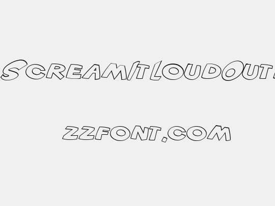 VTC ScreamItLoudOutline