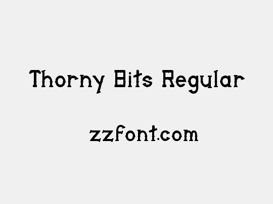 Thorny Bits Regular