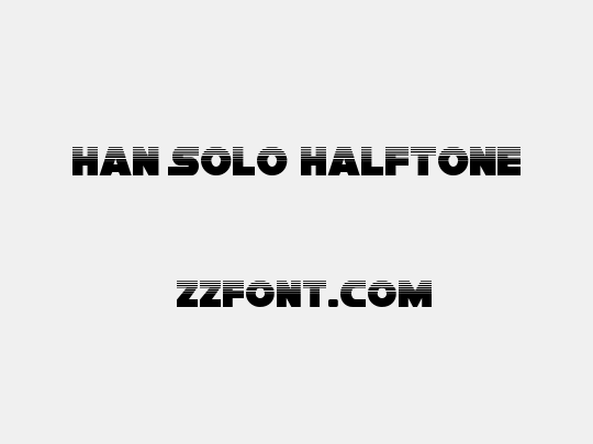 Han Solo Halftone
