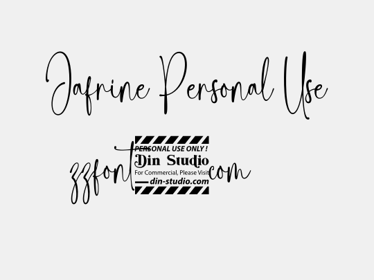 Jafrine Personal Use