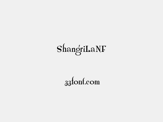 ShangriLaNF