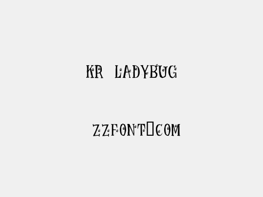 KR Ladybug