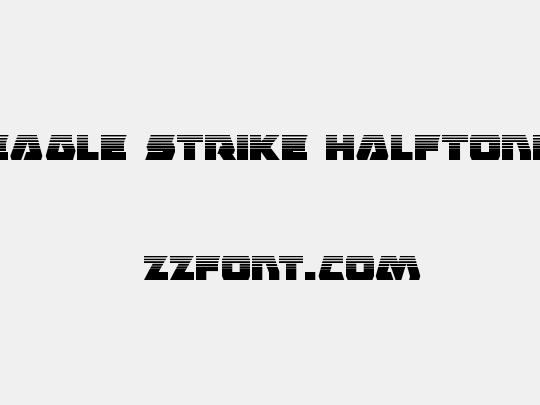Eagle Strike Halftone
