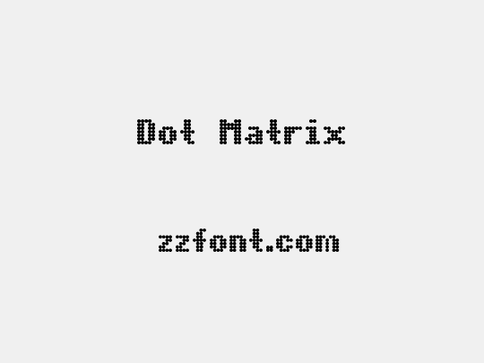 Dot Matrix