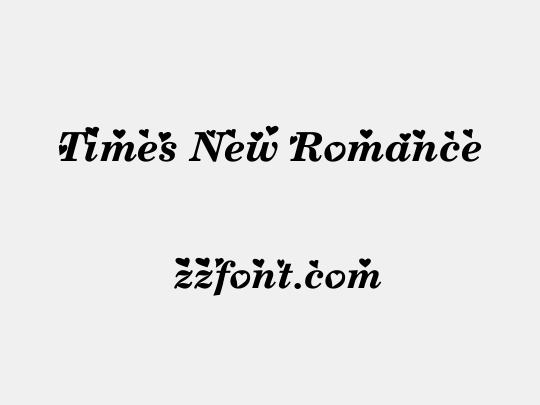 Times New Romance