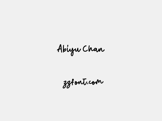 Abiyu Chan