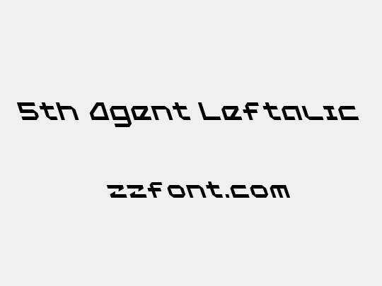 5th Agent Leftalic
