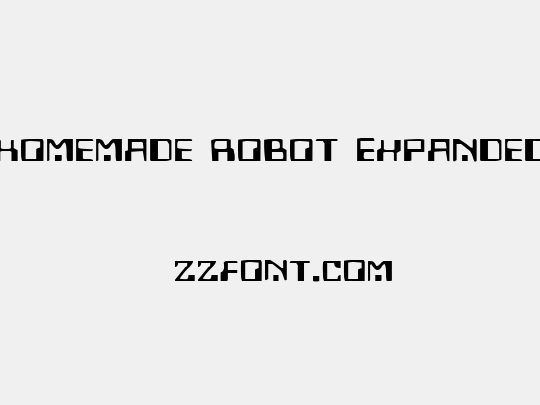 Homemade Robot Expanded