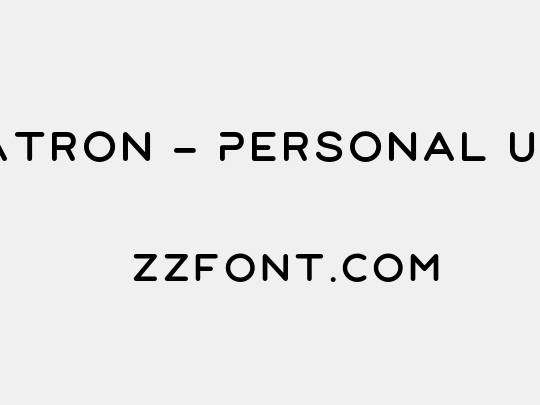 Patron - Personal Use