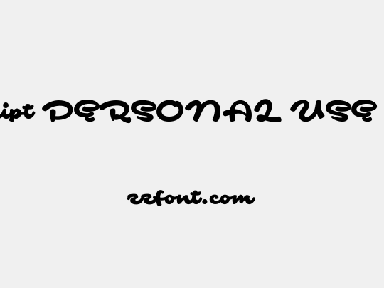 Safir Script PERSONAL USE ONLY