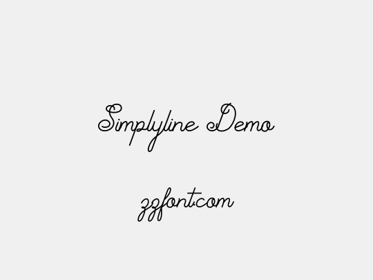 Simplyline Demo