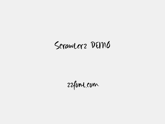 Scrawlerz DEMO