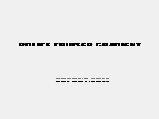 Police Cruiser Gradient