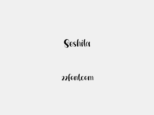 Seshila