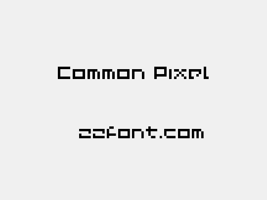 Common Pixel