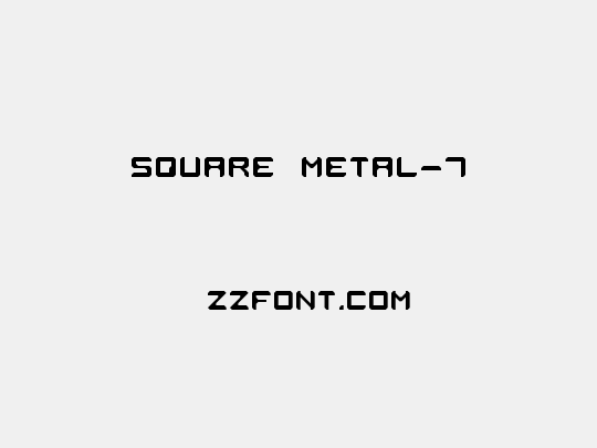 Square Metal-7