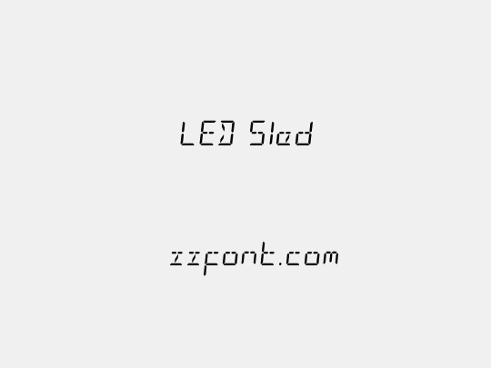 LED Sled