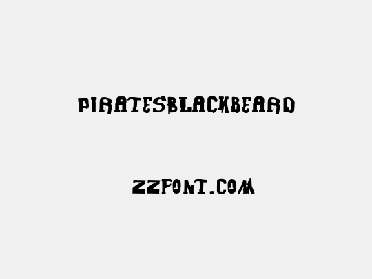PiratesBlackbeard
