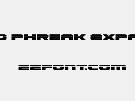 Speed Phreak Expanded