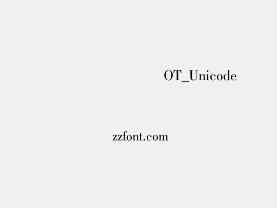 方正蒙文包体OT_Unicode