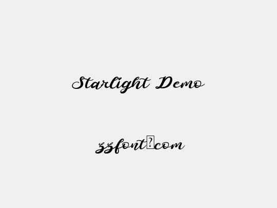Starlight Demo